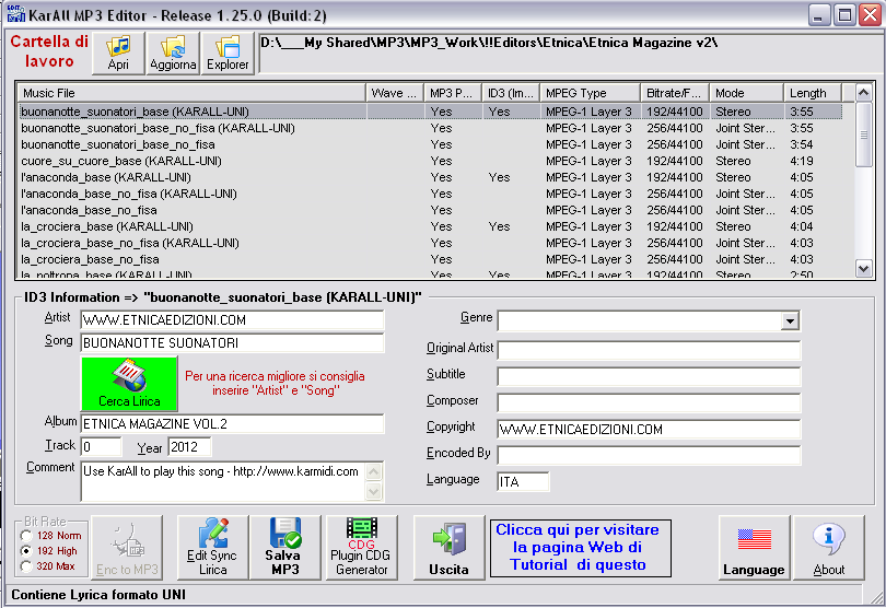 MP3 editor